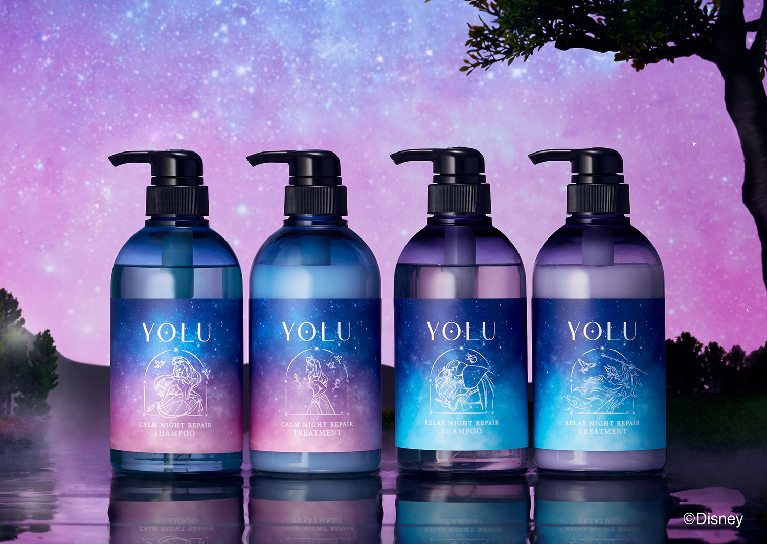 夜間美容シャンプー「YOLU(ヨル)」初のディズニー限定デザイン  
