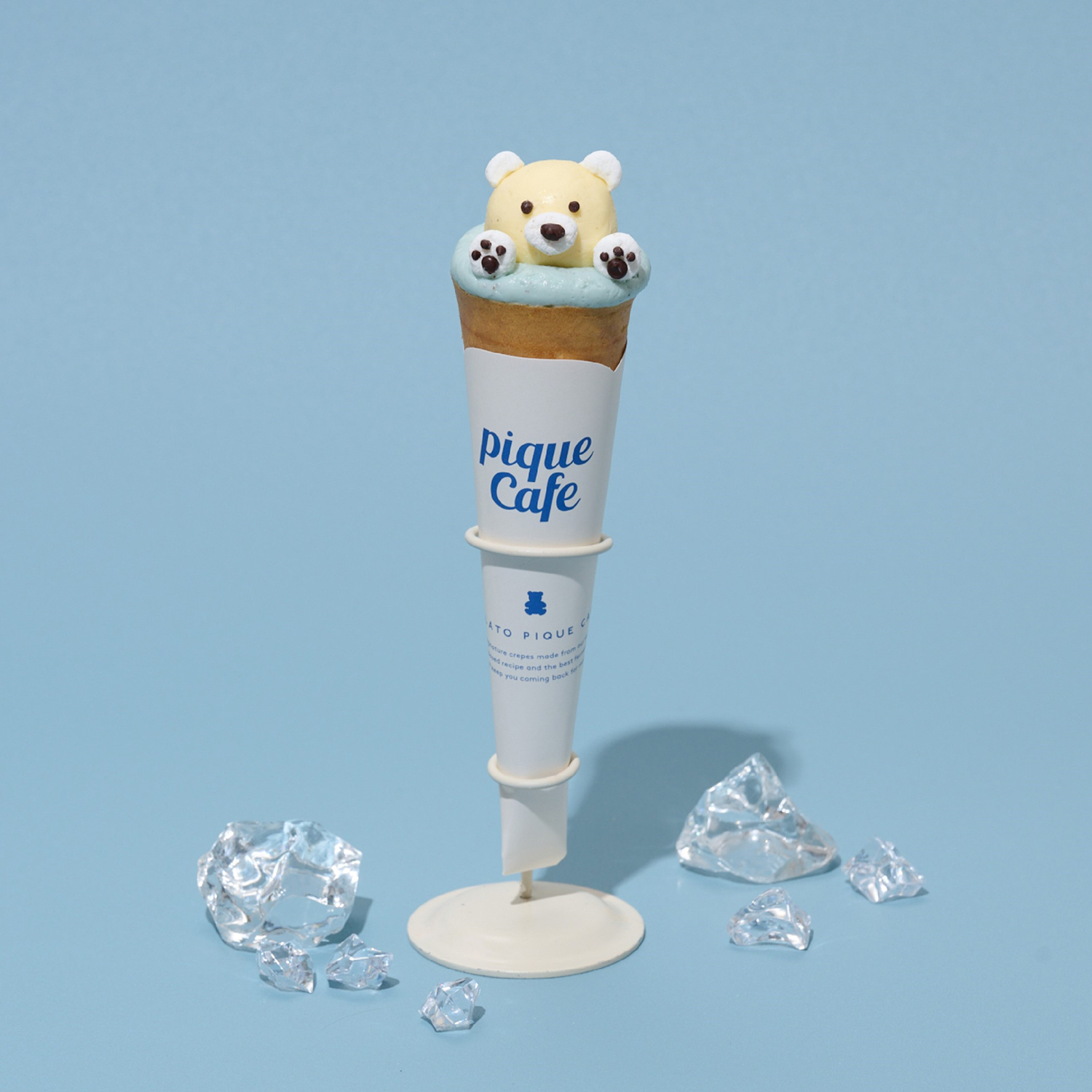 gelato pique cafe(ジェラート ピケ カフェ)「シロクマクレープ」新作 