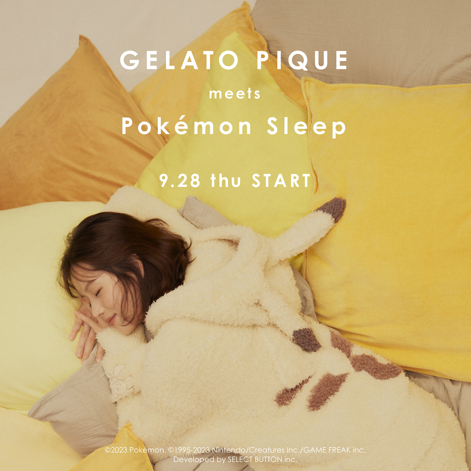 追加生産決定！】ジェラート ピケ×「Pokémon Sleep(ポケモンスリープ 