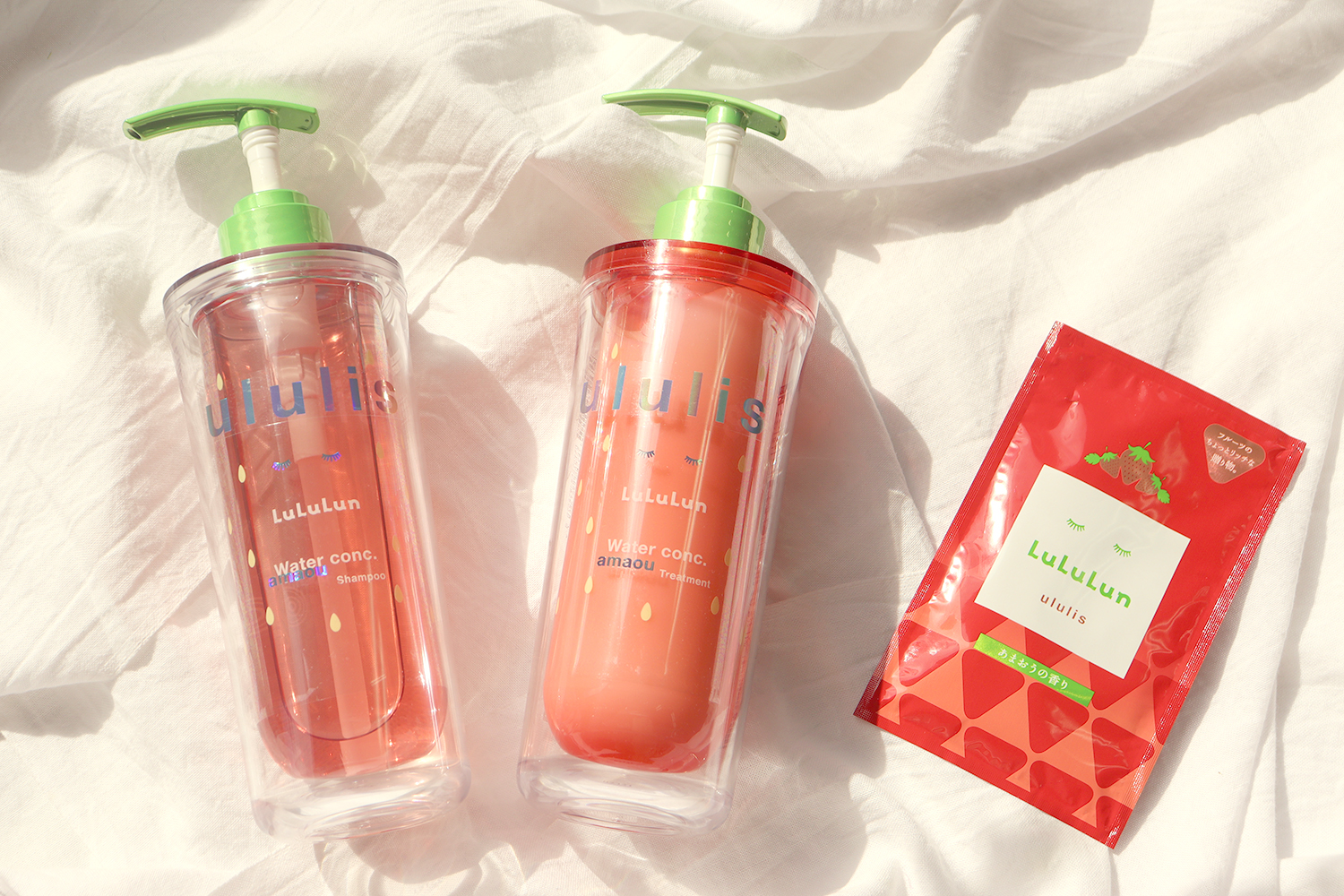 旅するルルルン × ululis・&honey限定ヘアケアパッケージ！あまおうの 