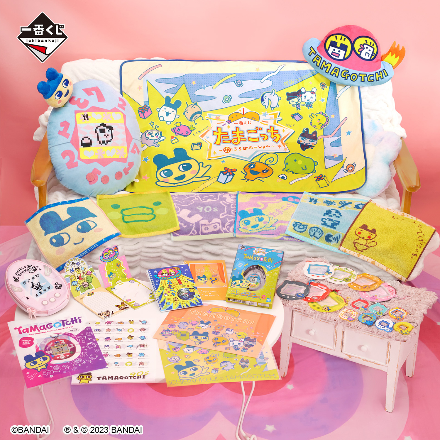 一番くじ たまごっち～祝！こらぼれーしょん～」限定たまごっち現品や 