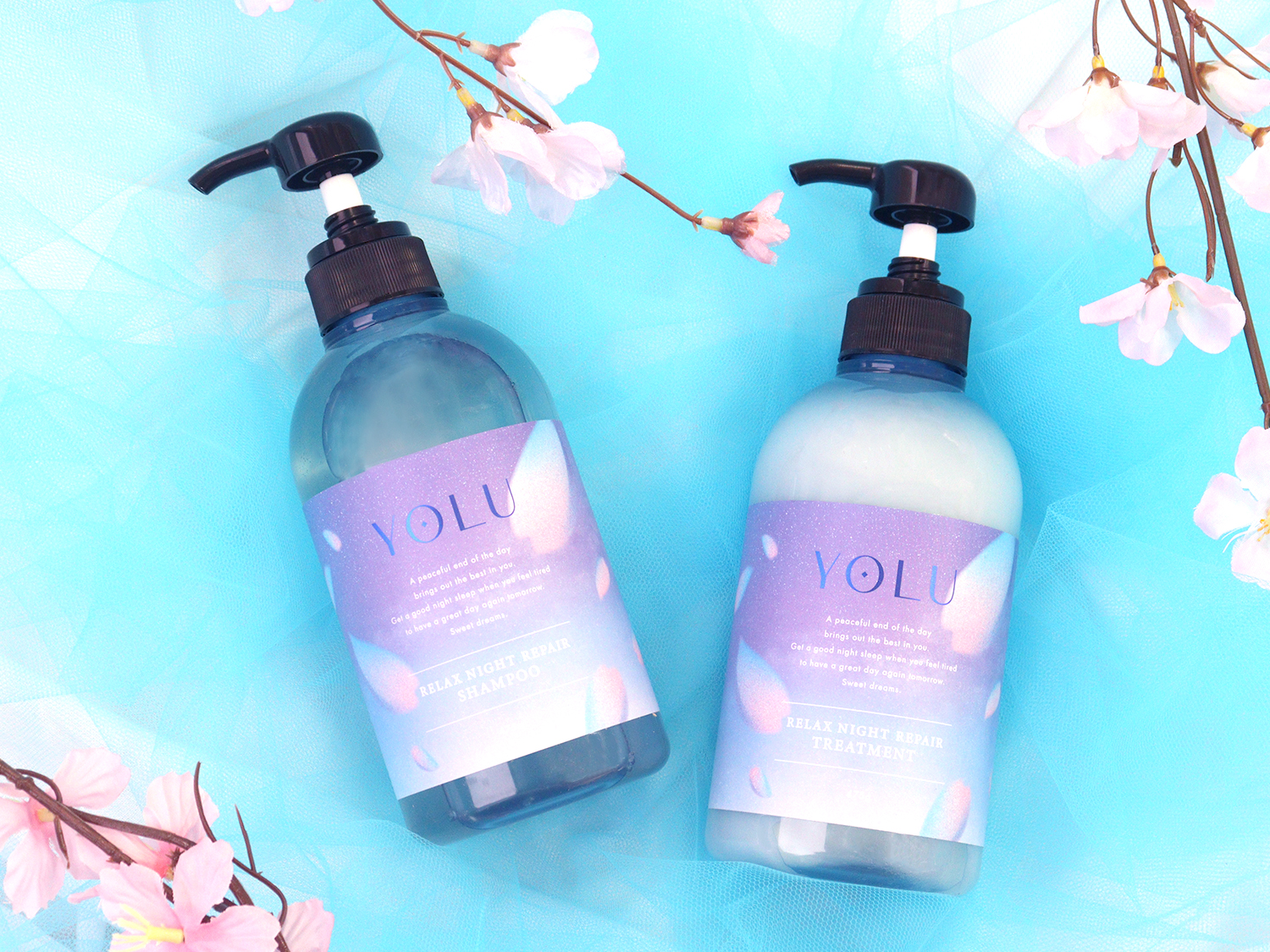 YOLU(ヨル)、春限定「サクラ ナイトリペアシリーズ」発売！今年は“ディープナイトリペアシリーズ”も加わった、髪悩み＆香り別の3種類展開♪ |  Emo!miu｜エモミュー 【24時間以内発送】 YOLU ヨル 夜桜 シャンプー トリートメント　2セット