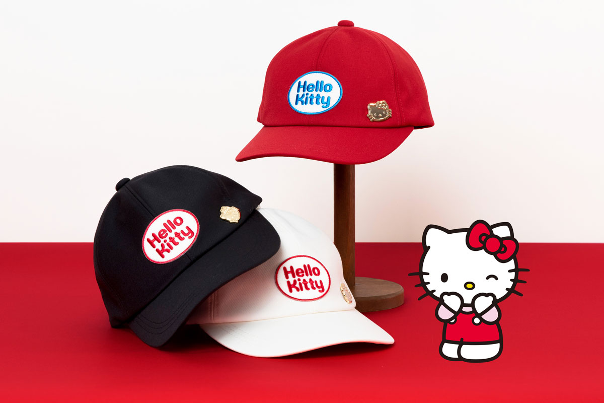 トレンドの猫耳ニットキャップをキティモチーフにアレンジ！CA4LA 