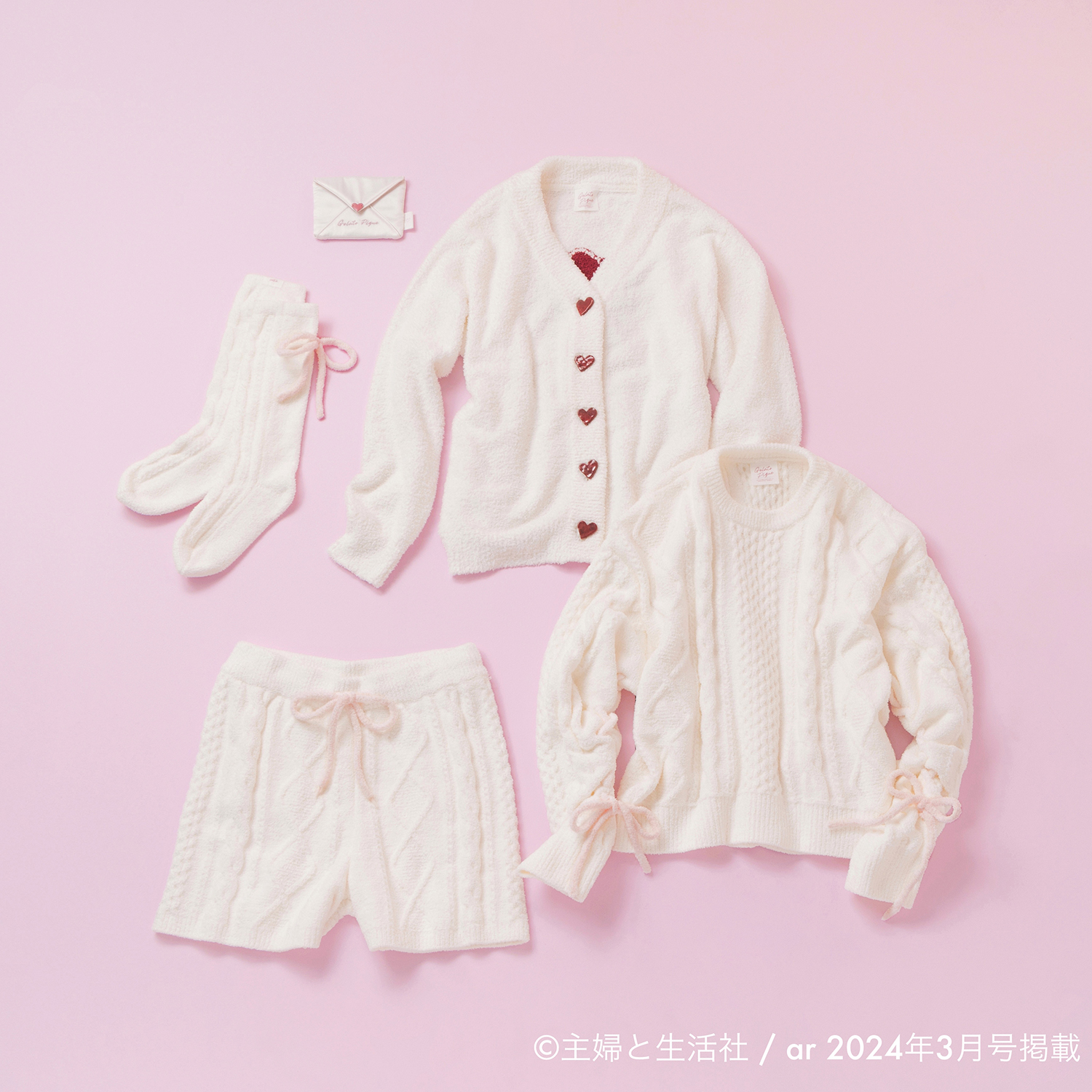 gelato pique(ジェラート ピケ)2024年バレンタイン新作コレクション 
