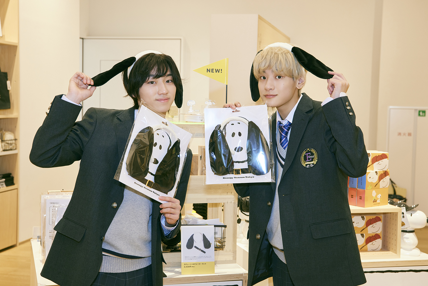 Lienel(リエネル)芳賀柊斗＆森田璃空が、リニューアルしたばかりの 