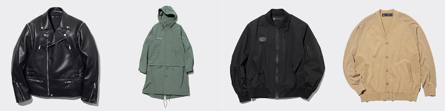 GU×UNDERCOVER」第3弾！ライダースやモッズパーカ、UNIVERSAL MONSTERS 
