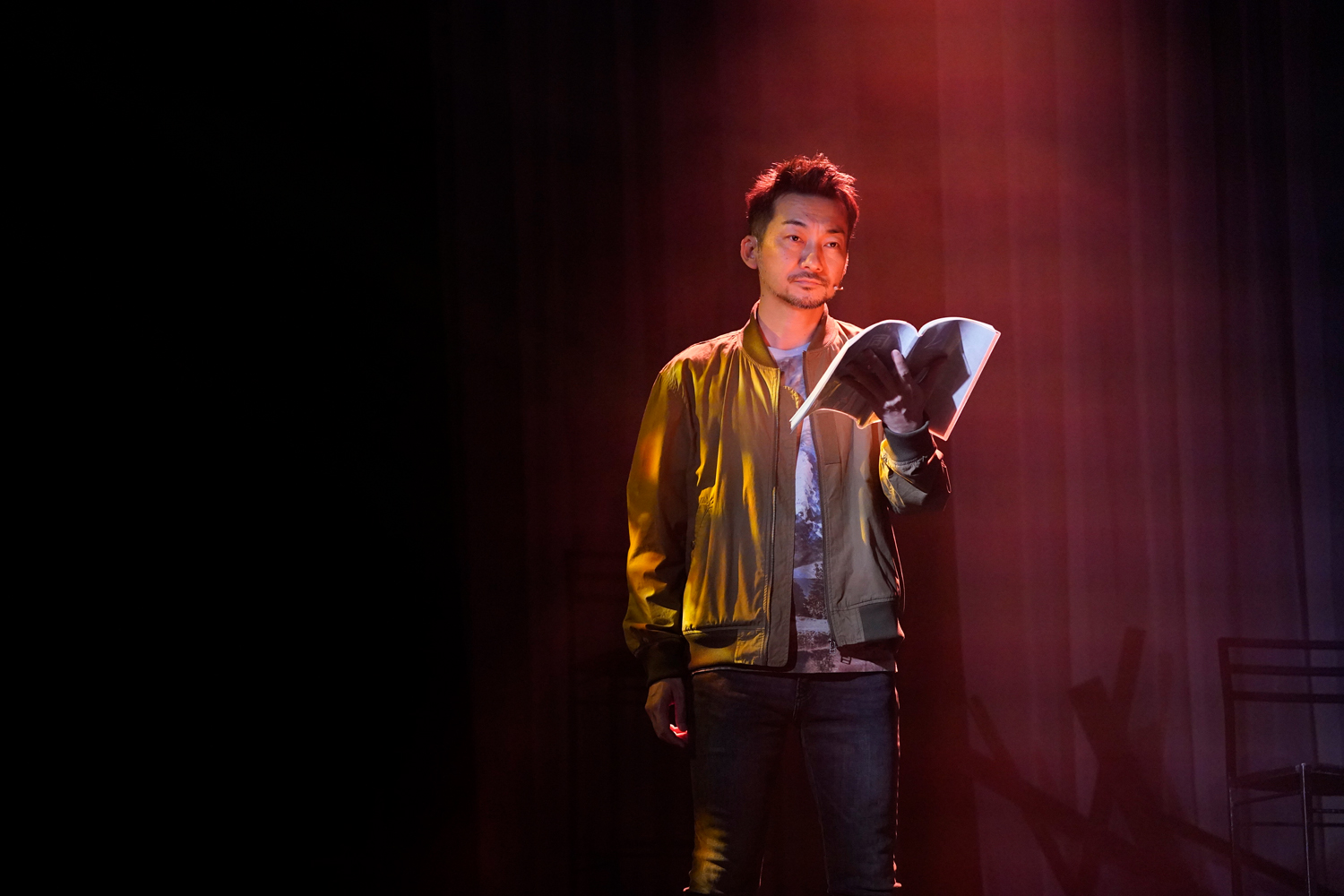 森次政裕(超特急)主演の朗読劇『同姓同名』開幕！円陣は”超特急”仕様 