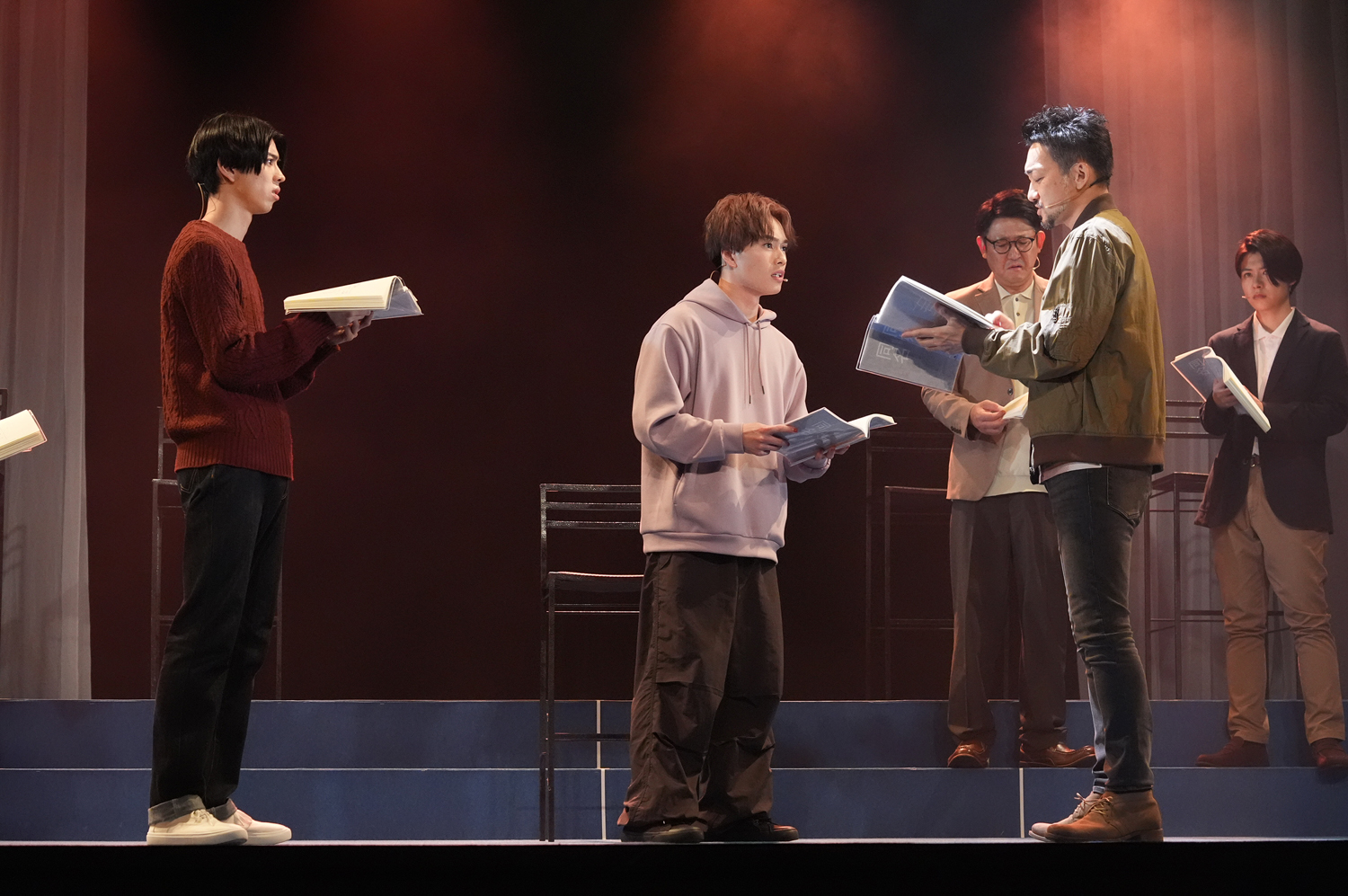 森次政裕(超特急)主演の朗読劇『同姓同名』開幕！円陣は”超特急”仕様 