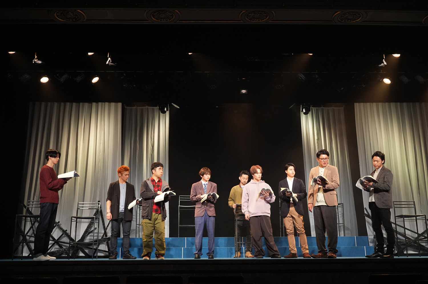 森次政裕(超特急)主演の朗読劇『同姓同名』開幕！円陣は”超特急”仕様 