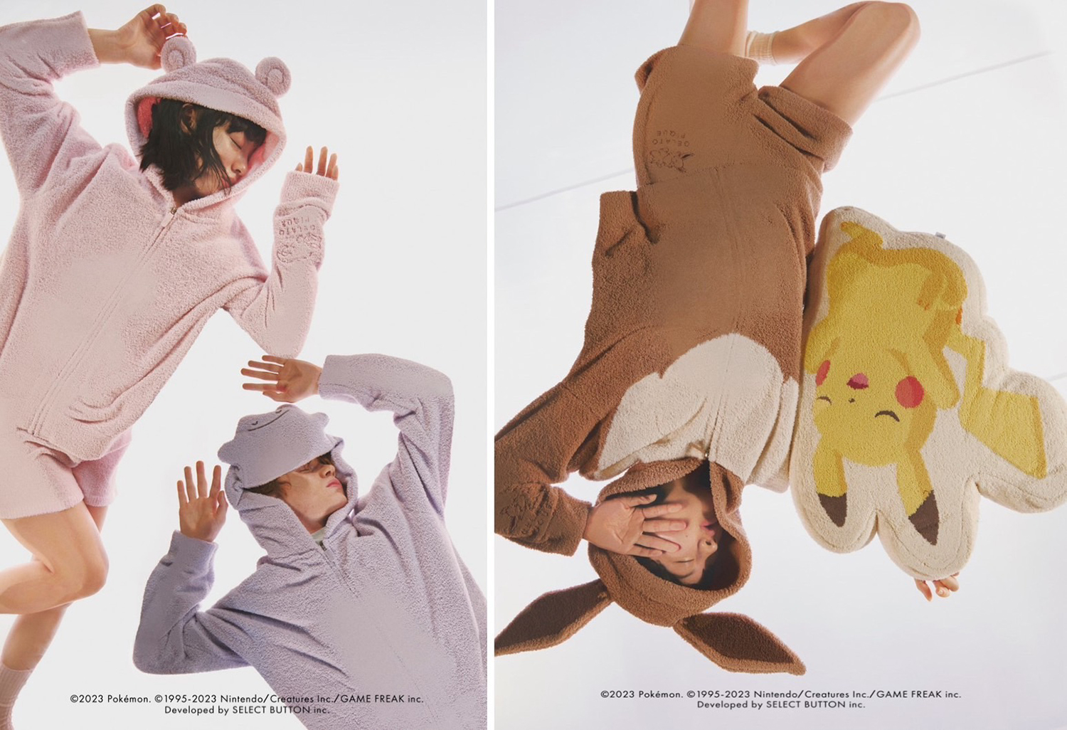 ジェラートピケPokémonSleepコラボ第2弾！ヤドン・メタモン・イーブイ 