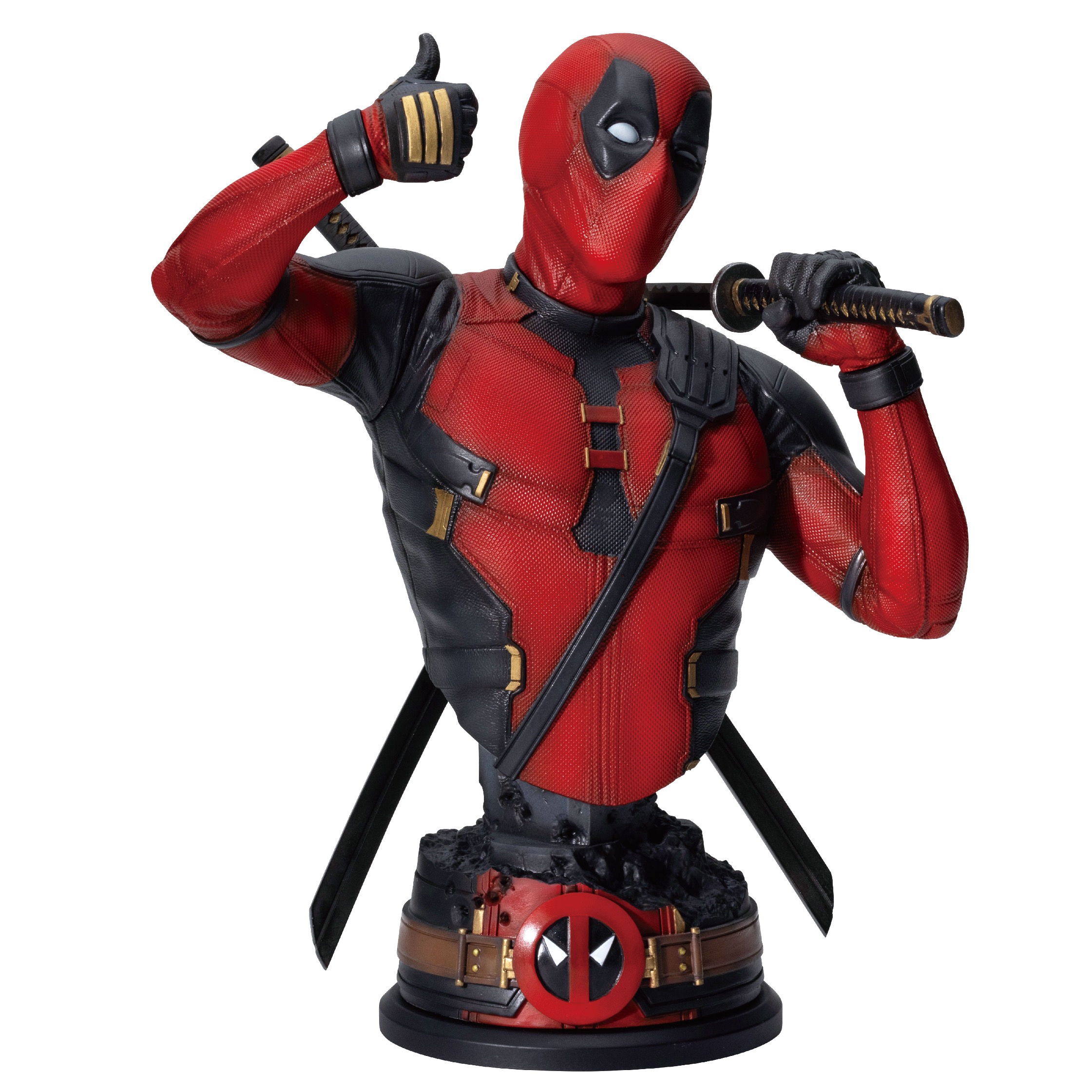 IRON STUDIOS デッドプールとウルヴァリン 1/10 跳ね出し スタチュー
