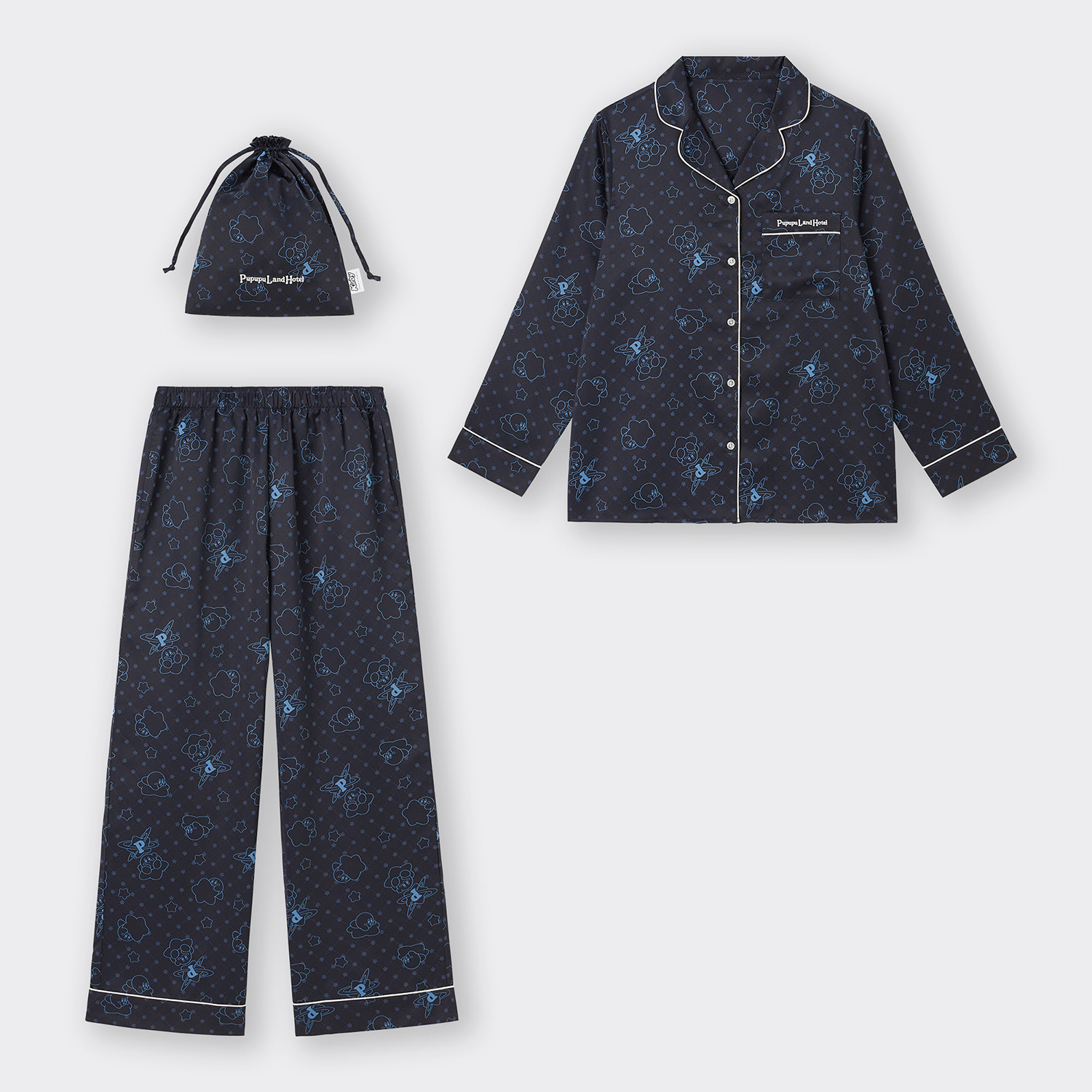 GU(ジーユー)、2024年「星のカービィ」コラボ発売！もこもこポーチや 