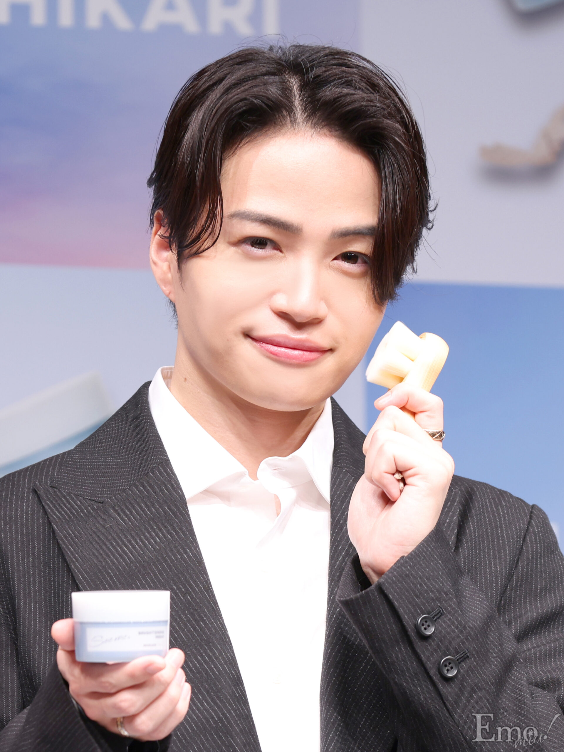 菊池風磨「気持ちよさは半端じゃないです。」！スキンケアブランド 