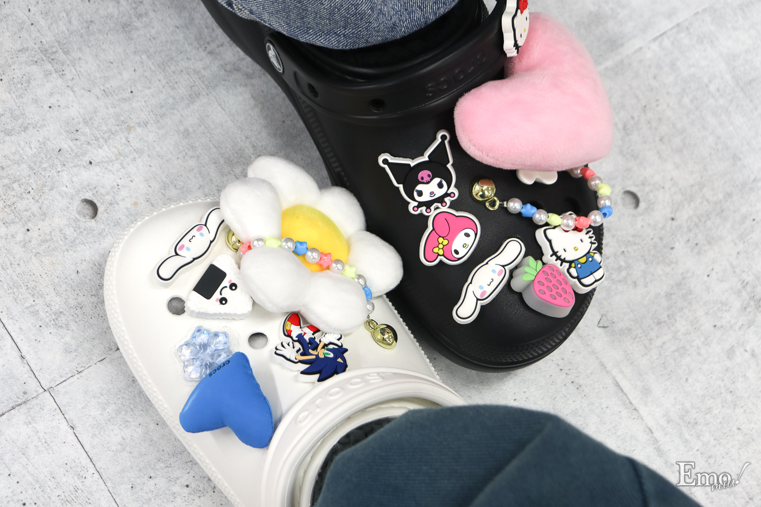 イベントレポ＞ふわふわのクロックス™に約300種類のジビッツ™ チャーム 