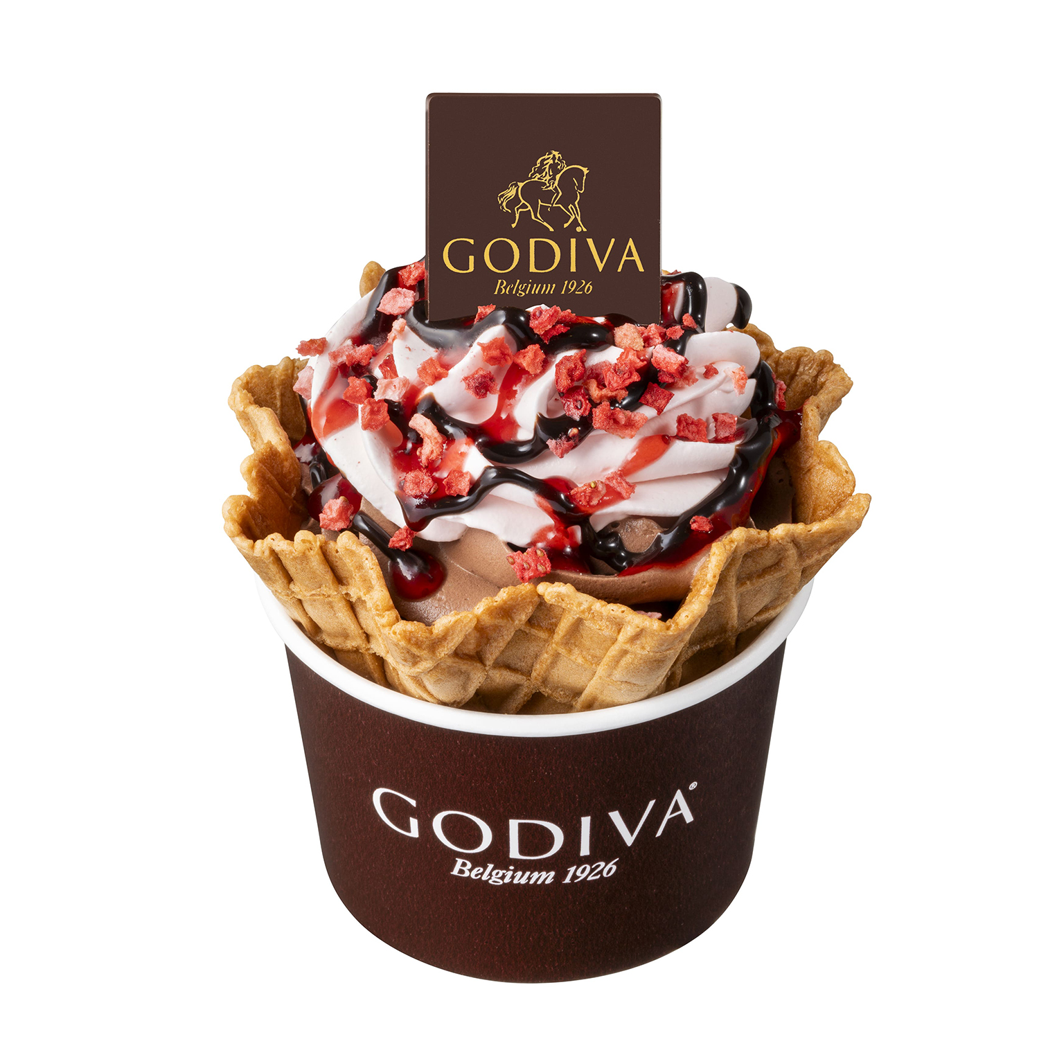 5200円分 GODIVA ゴディバ ソフトクリーム チケット ギフト券 無料引換券 クーポン 期限 8月下旬 ゴディバ\u201cフレッシュイチゴ×濃厚チョコレート\u201dのソフトクリーム、一部