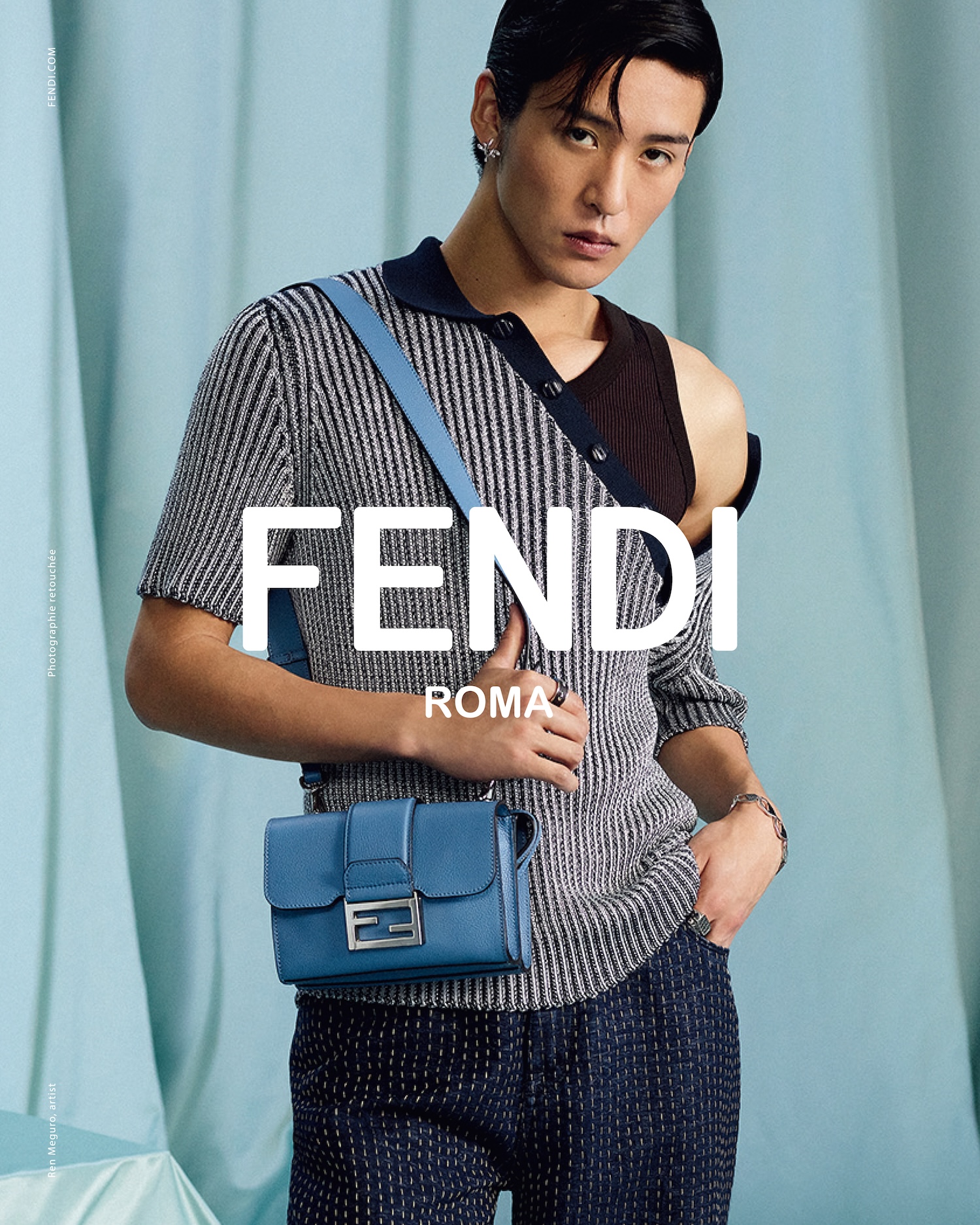 モダンで洗練されたスタイリングを披露！目黒蓮(Snow Man)がFENDI 