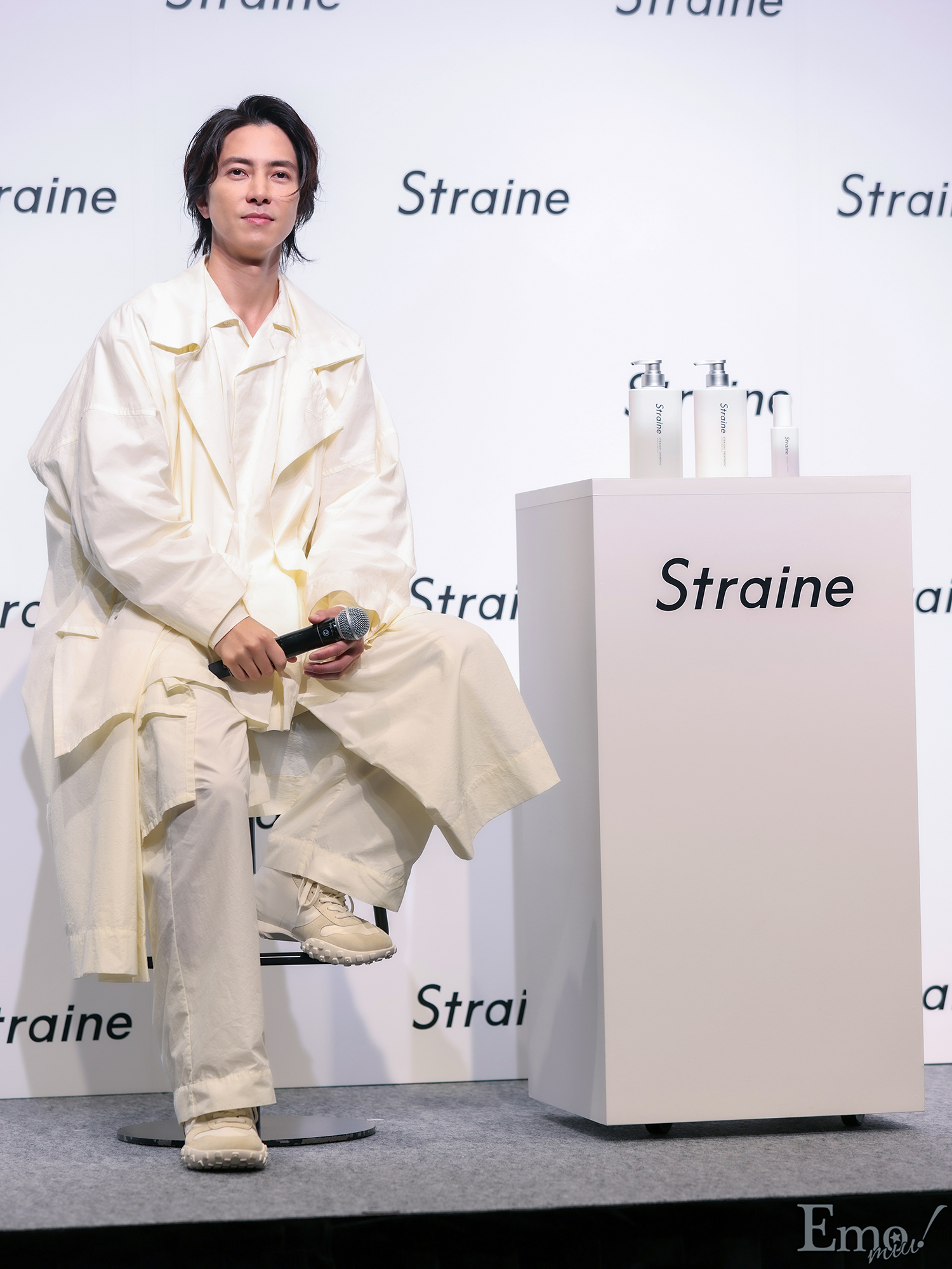 即攻ストレート質感！新ヘアケアブランド『Straine(ストレイン 