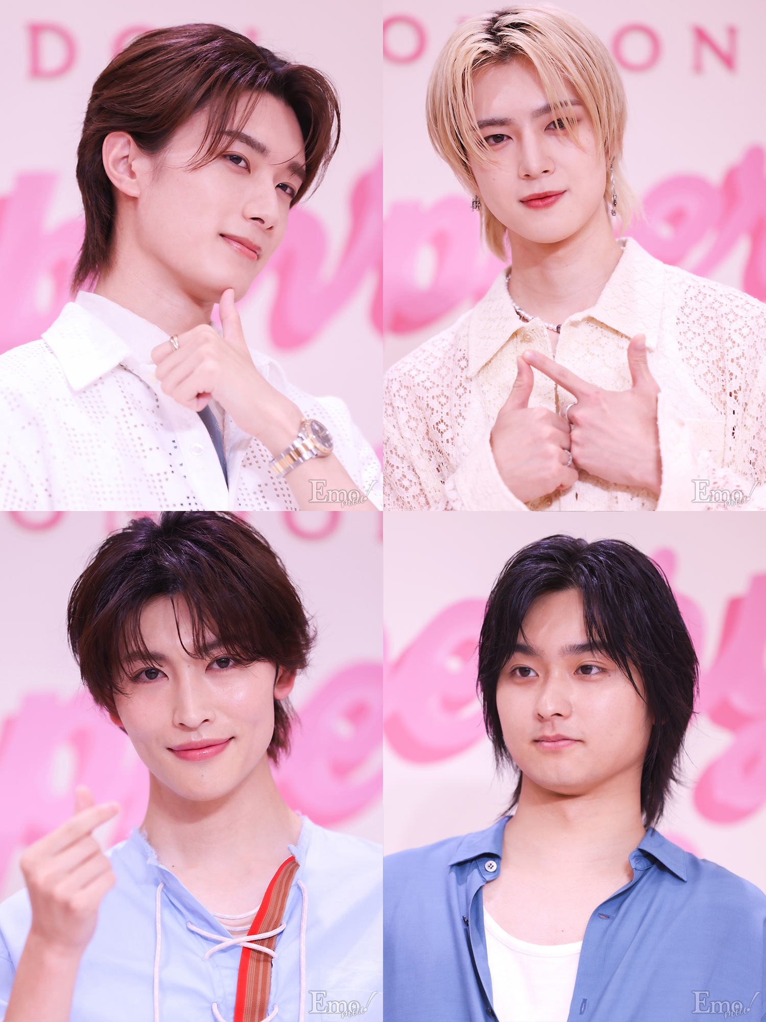 イベントレポ＞佐野雄大(INI)・山中柔太朗・増子敦貴(GENIC)・奥平大兼がジョー マローン ロンドン “Raspberry Ripple”  ポップアップ イベントに来場！ | Emo!miu｜エモミュー