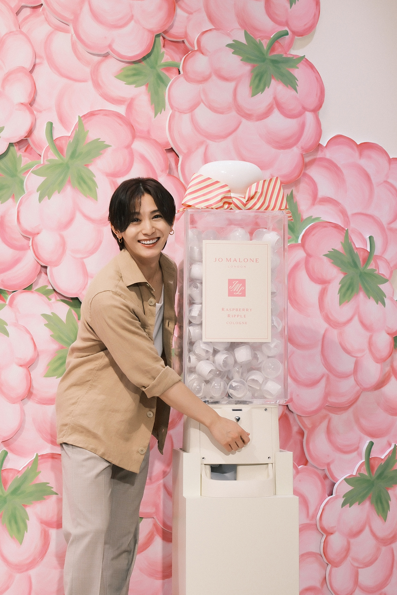山田涼介が語る“甘酸っぱい夏の思い出”とは？ジョー マローン ロンドン『“Raspberry Ripple” ポップアップ イベント』に来場 |  Emo!miu｜エモミュー