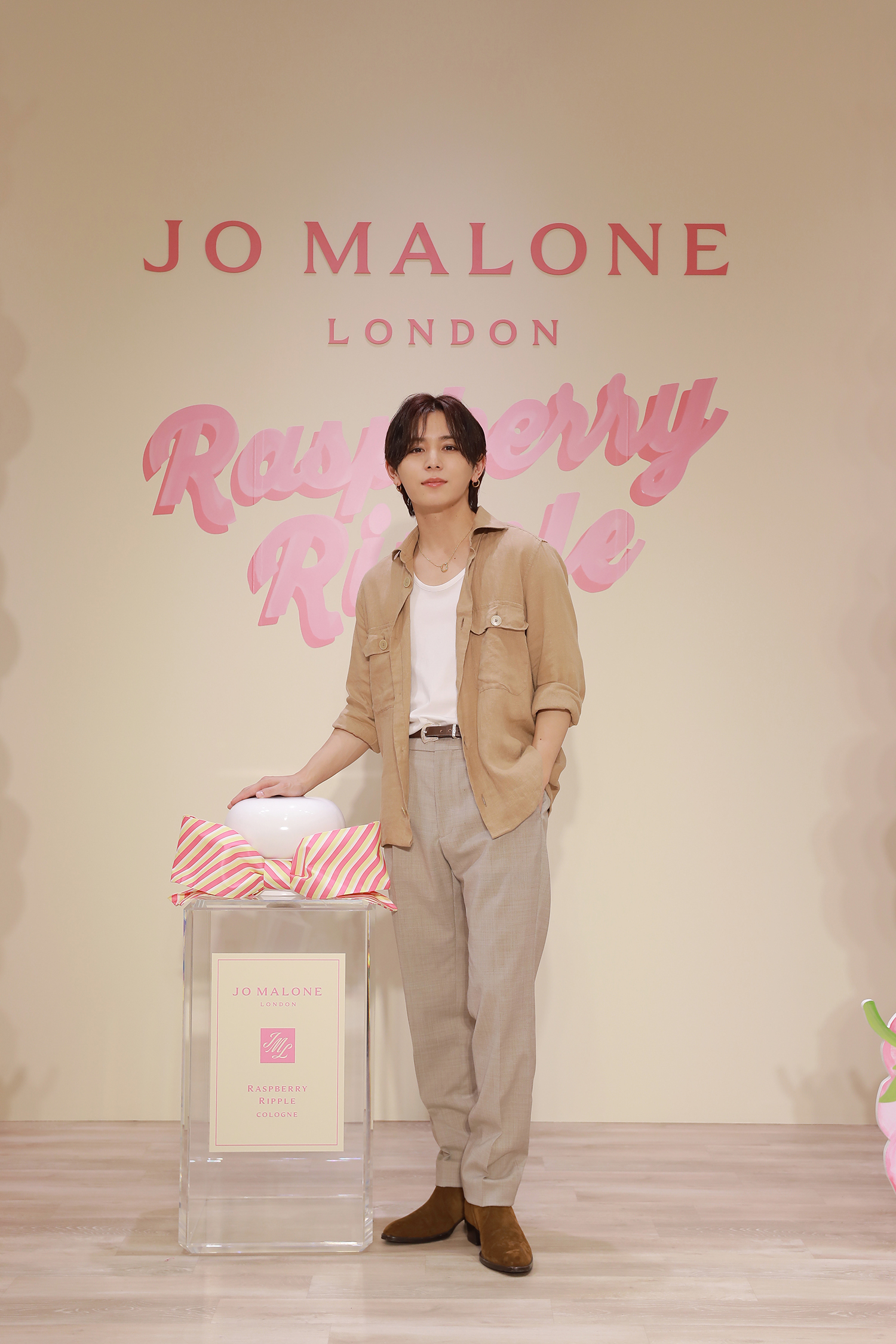 山田涼介が語る“甘酸っぱい夏の思い出”とは？ジョー マローン ロンドン『“Raspberry Ripple” ポップアップ イベント』に来場 |  Emo!miu｜エモミュー