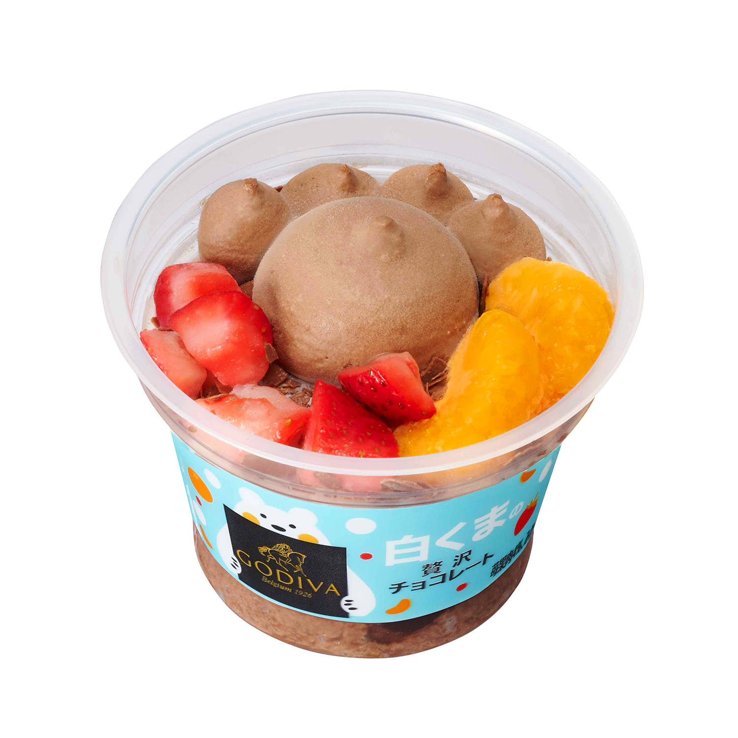 白くまアイスがゴディバとコラボ！ひんやり食感とチョコレートの奥深い味わいの『白くまの贅沢チョコレート』エリア限定で新発売 | Emo!miu ...