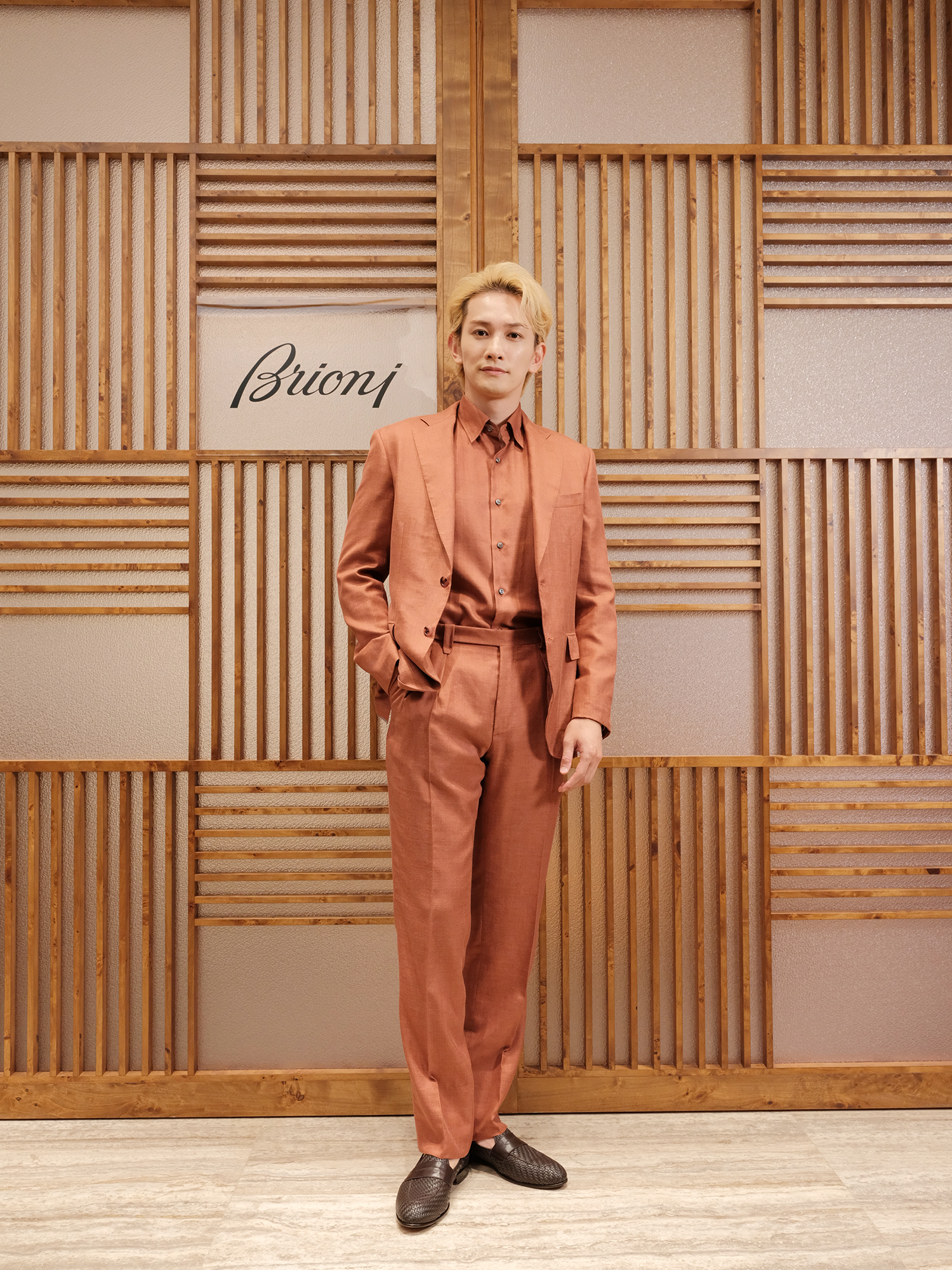 江口洋介、町田啓太、柳俊太郎をはじめゲスト来場！Brioni(ブリオーニ 