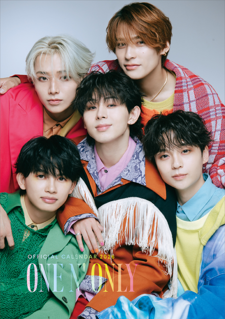 ONE N' ONLY OFFICIAL CALENDAR 2026 』発売決定！圧倒的カリスマ性の
