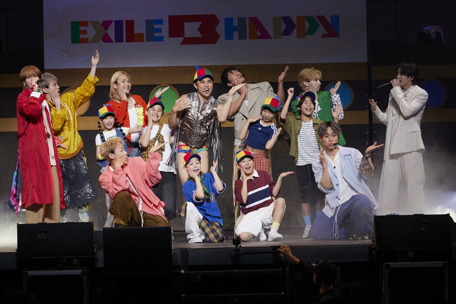 8人体制となった『EXILE B HAPPY』単独ライブ開催！世界観溢れる 
