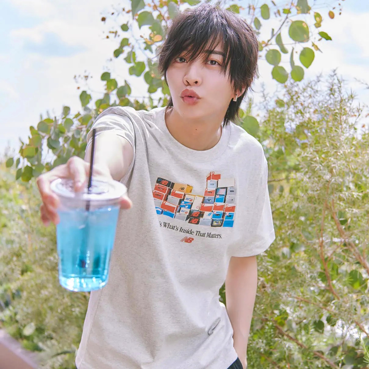 松井奏(IMP.)と過ごす妄想デート！ABCマート、ニューバランス最新T 