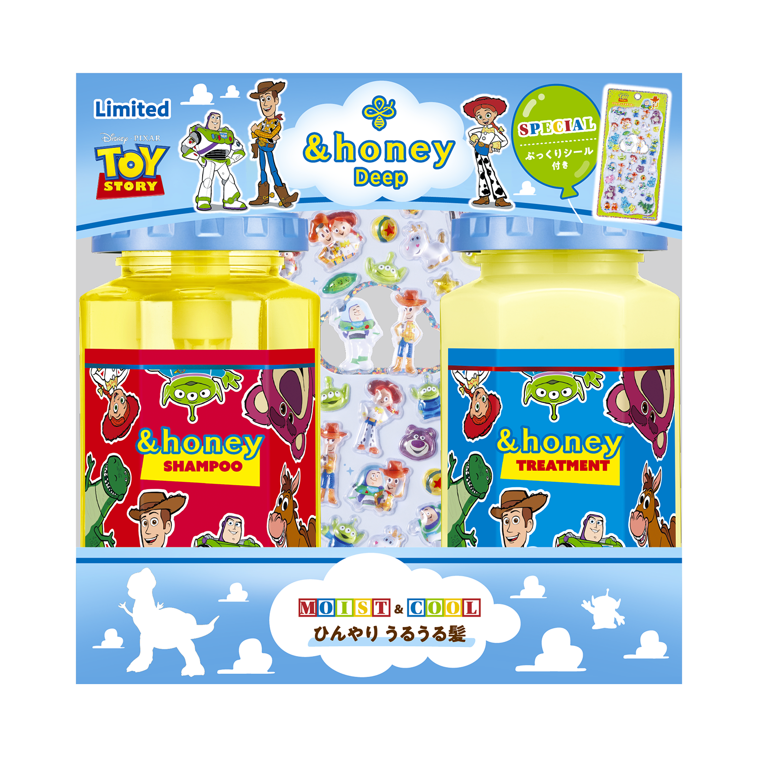 ぷっくりシールがセットに！＆honey(アンドハニー)シリーズにトイ 